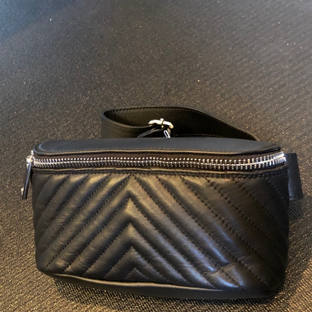 BELT BAG GENUINE ITALIAN LEATHER - MASSKA - Picture 4 of 5